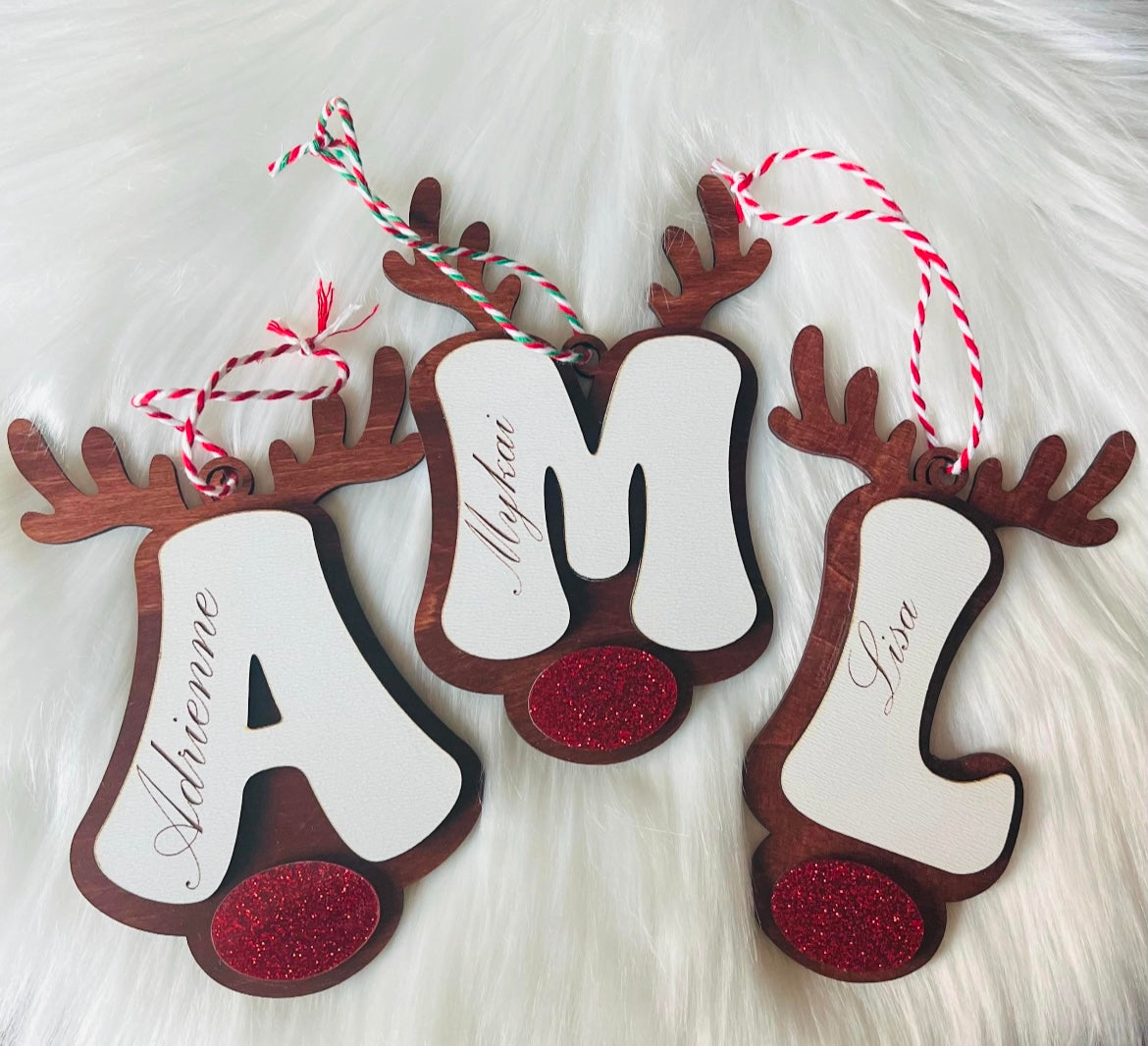 Personalized Wooden Name Ornament