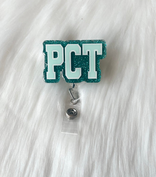 Patient Care Technician Badge Reel